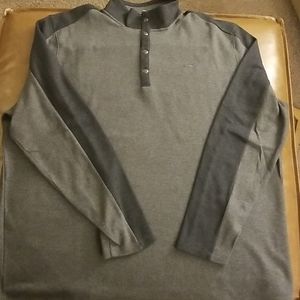 Calvin Klein 3XLT 3 quarter button sweater